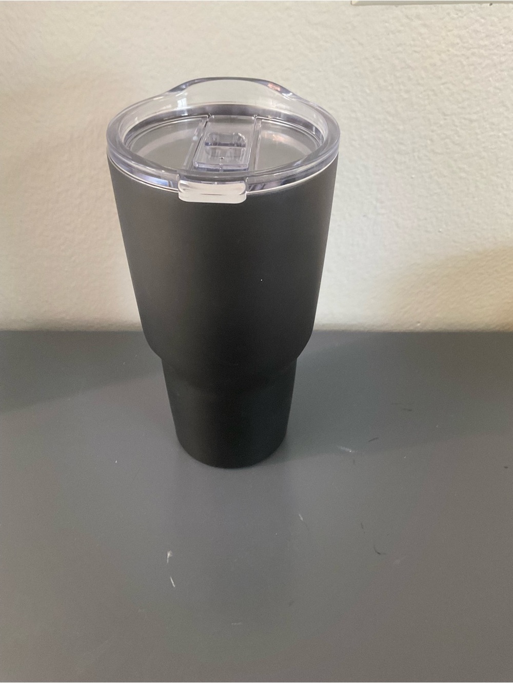 Kong Black Travel Tumbler with White WM Logo - Picture 4 of 5